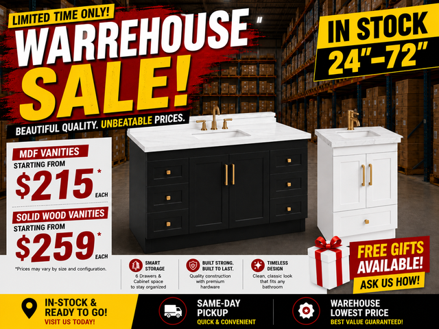 Bathroom Vanity Warehouse Sale