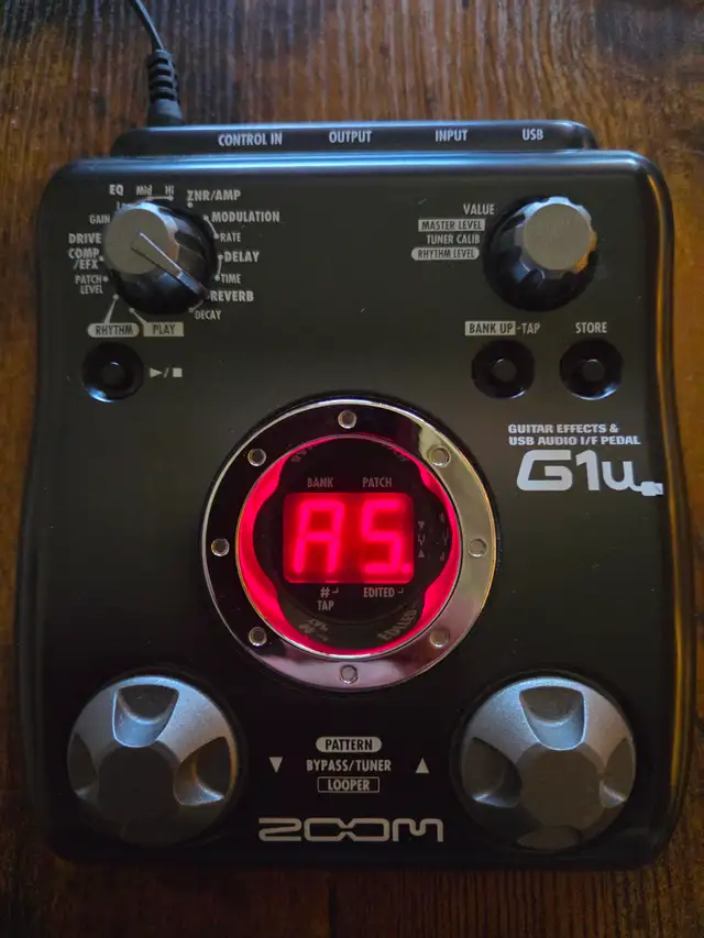 ZOOM G1u Guitar effects processor