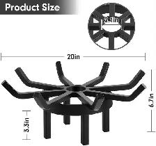 Brand New 20-inch Heavy Duty Round  Fire Pit Special $69 - Photo 4