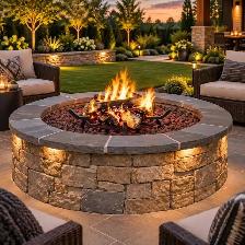 Brand New 20-inch Heavy Duty Round  Fire Pit Special $69 - Photo 5