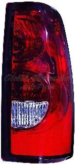 Chevrolet Pickup Chevy Silverado Hybrid 2005-2007 Tail Lights - Photo 5