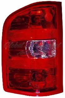 Chevrolet Pickup Chevy Silverado Hybrid 2009-2013 Tail Lights