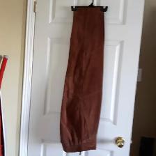 PANTALON NEUF SUÈDE BRUN DOUBLÉ GR10 FEM TAILLE ÉLASTIQUE $15.00