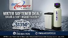 WATER SOFTENER WATER SOFTENER CHLOR-A-SOFT WATER SOFTENER  OFFER