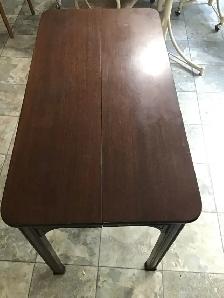 Vintage solid wood extendable dining table - Photo 2