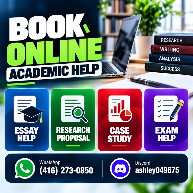 BOOK ONLINE ESSAY HELP, RESEARCH PROPOSAL, EXAM HELP, CASE STUDY