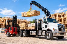 AZ/DZ Crane Operator & Flatbed Truck with Moffett Driver - Photo 2