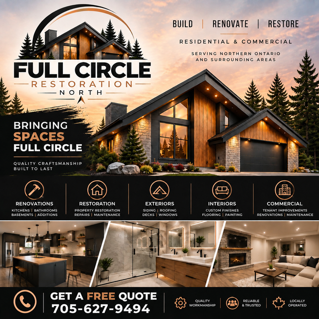 Full Circle Restoration North Home Renovations