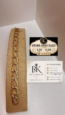 10K  yellow Gold Bracelet  # R 51 - Photo 2