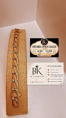 10K  yellow Gold Bracelet  # R 51 - Photo 3