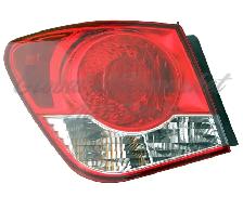 Chevrolet Cruze Limited Old Model 2016 Tail Lights Left and