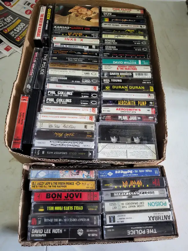 Music Cassettes Rock And Other