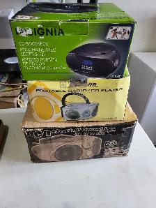 3 Boom Boxes