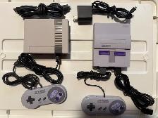 Nintendo classic edition & Super Nintendo classic edition bundle