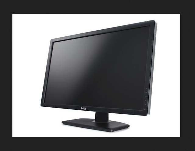 Dell 24' Computer Monitor with VGA, DisplayPort, DVI