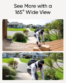 Anker eufy Video Doorbell C30, Battery Powered, 2K FHD, 16:9 - Photo 3