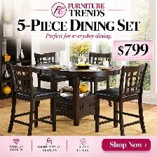 Furniture Trends 5-Piece Dining Set