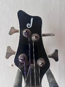 Jackson JS3 Spectra Bass Silverburst - Like New   La Bella RX - Photo 3
