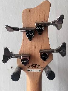 Jackson JS3 Spectra Bass Silverburst - Like New   La Bella RX - Photo 4