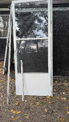 32' Aluminum storm door