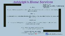 Ashleigh's Home Services
