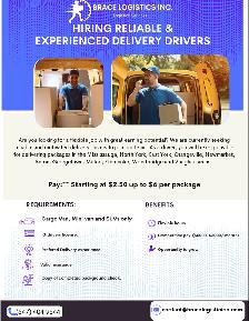 !HIRING EXPERIENCED DELIVERY COURIERS!
