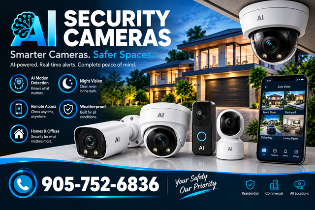 Secure Your Space with 4K CCTV & Alarm Technology