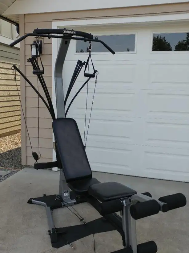 Upgraded BowFleX SporT with  310 Pounds gym weights exercise