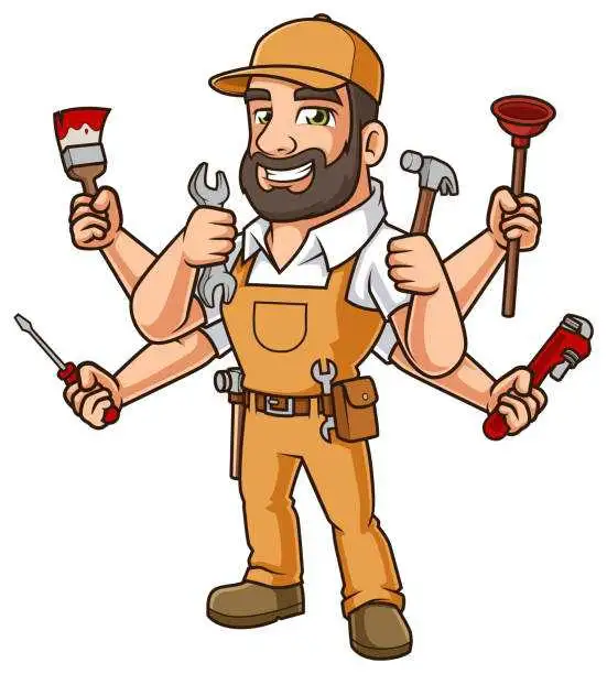 Handyman reno reparation avec vehicule outils