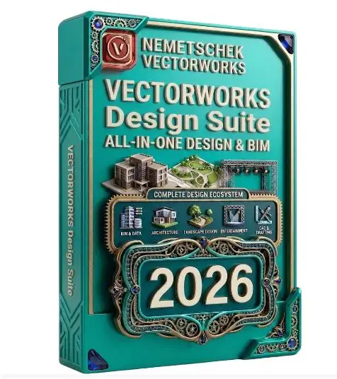 Vectorworks Design Suite 2026 | Professional CAD & BIM Design