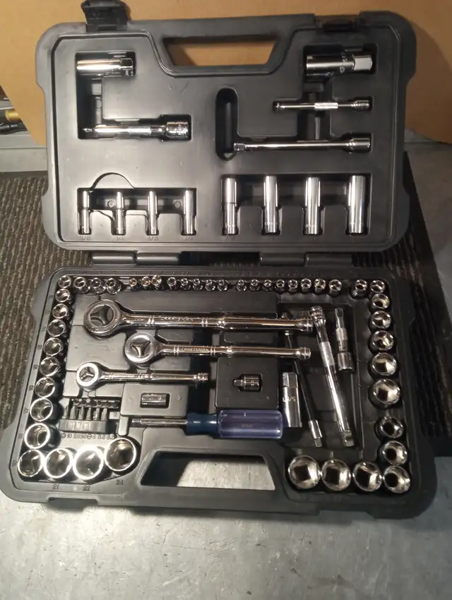 Craftsman Socket Set 1/4', 3/8' and 1/2' Drives