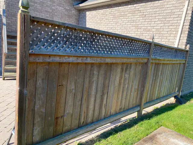 Pressure Treated Outdoor Privacy Fence