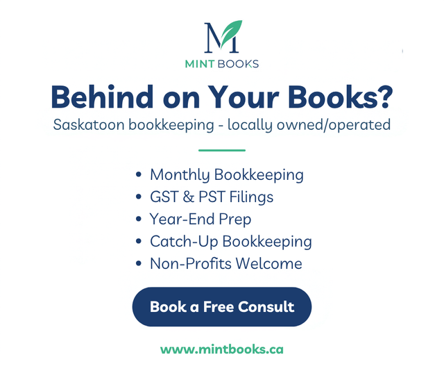Local Bookkeeper Saskatoon | Small Business & Non-Profit