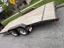 pj  flat trailer