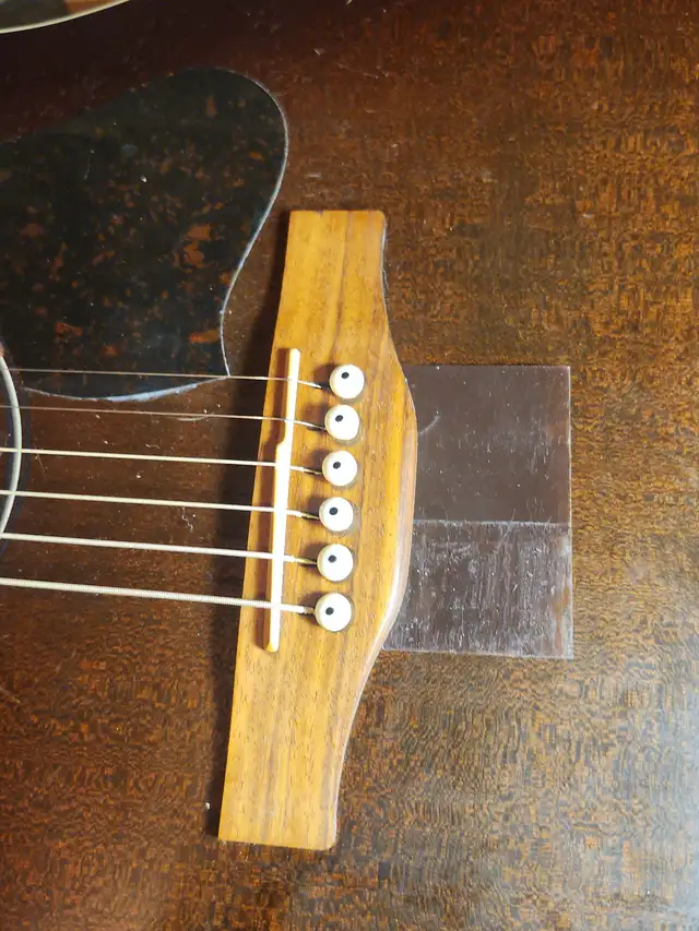 The Guitar Shoppe Calgary bone saddle replacement