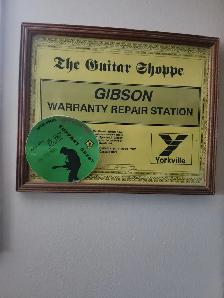 The Guitar Shoppe Calgary bone saddle replacement - Photo 2