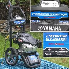 Laveuse à pression Yamaha 3100 PSI tuyau fusil buses COMME NEUVE