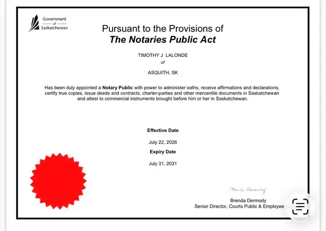 Mobile Notary Public — 6 AM to 11 PM, 7 Days a Week