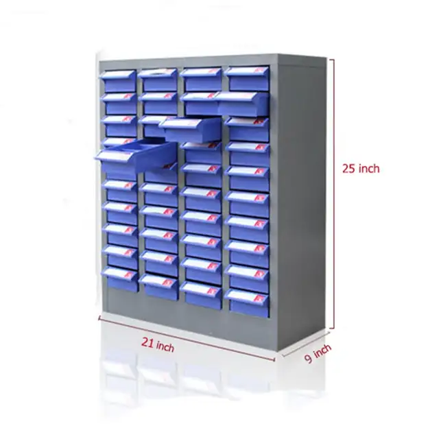 Bolt and Nut Tool Storage Cabinet Contains 40 Drawers 054149
