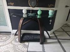 GLASS Top Console Table - Photo 3