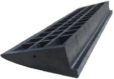 3.7"Rubber Loading Dock Rubber Curb Ramps 20 Ton Car Ramp 190085 - Photo 4