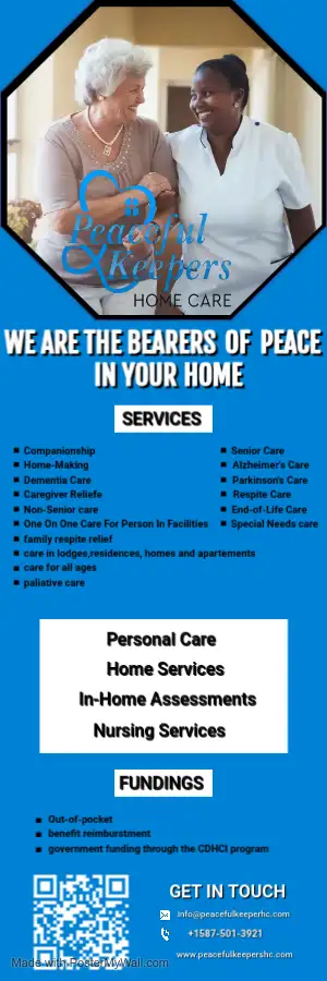 FEMALE CAREGIVER NEEDED — STONY PLAIN, AB