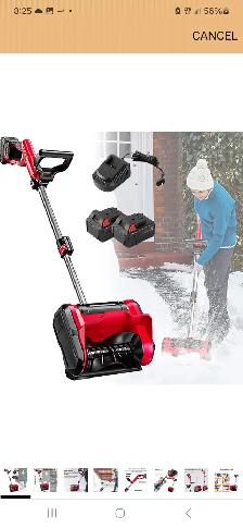 brand new !Cordless Snow Shovel,20 volt