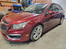 Very nice, LOW KMS,  2015 Chevy Cruze 1.4 Turbo for sale. - Photo 4