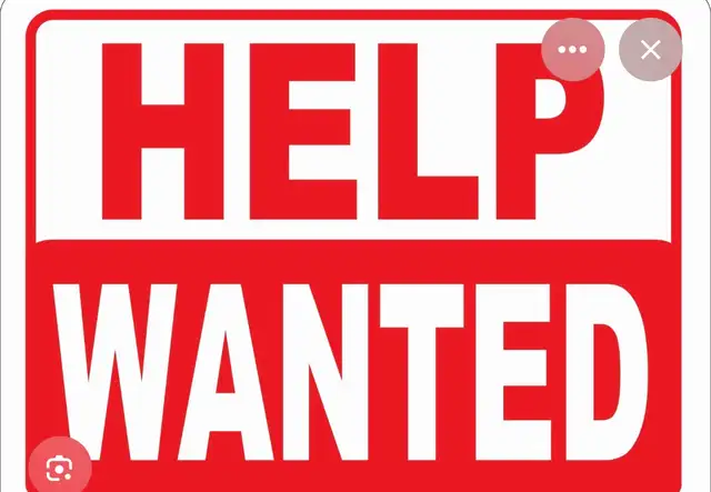 Help Wanted -Job