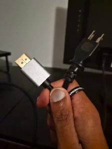 Pc monitor with power cable and hdmi - Photo 3
