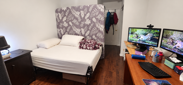 MOVING SALE – Zinus Full Bed Set   12" Memory Foam Mattress – $2