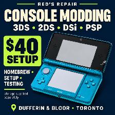 3DS / 2DS / DSi & PSP Modding - $40 Setup | Toronto