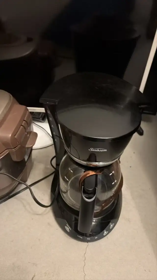 New used coffee maker