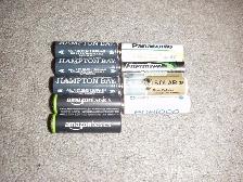 9 RECHARGEABLE BATTERIES, $10.